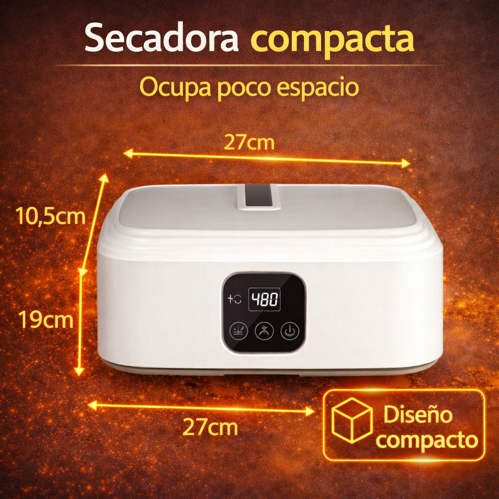 ¡SECADORA ELÉTRICA PORTÁTIL! Sin aumentar tu factura de luz