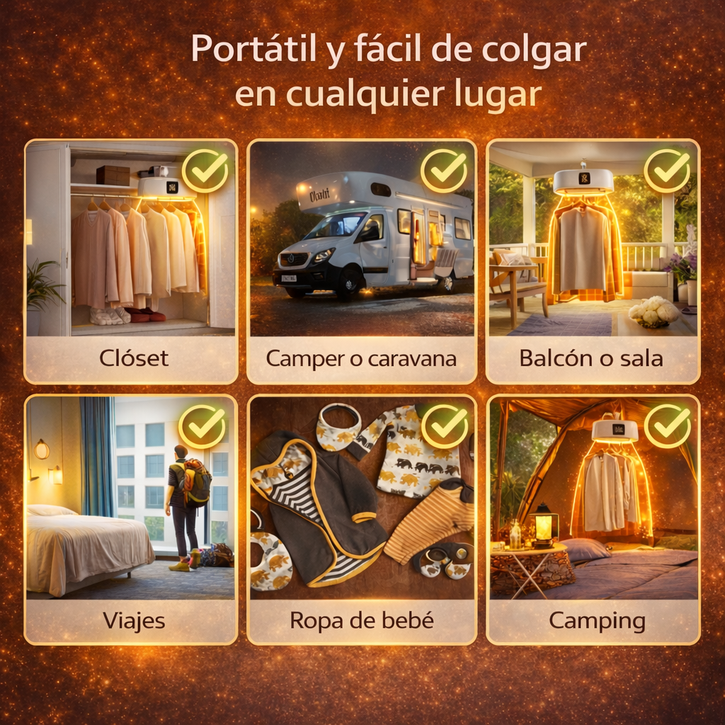 ¡SECADORA ELÉTRICA PORTÁTIL! Sin aumentar tu factura de luz