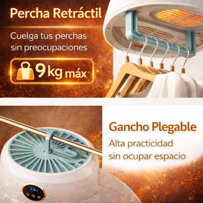 ¡SECADORA ELÉTRICA PORTÁTIL! Sin aumentar tu factura de luz