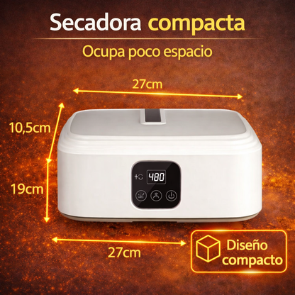 ¡SECADORA ELÉTRICA PORTÁTIL! Sin aumentar tu factura de luz