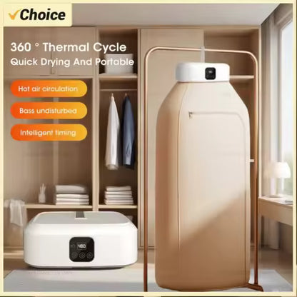 🔥SECADORA ELÉTRICA PORTÁTIL -⏰ ¡Seca en minutos sin aumentar tu factura de luz!🍃